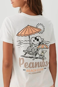Classic Snoopy Print T-shirt