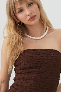 Strapless Midi Dress