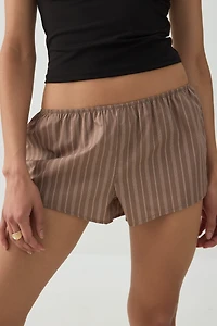Low Rise Poplin Boxer Shorts