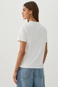 Basic Relaxed Short Sleeve T Shirt