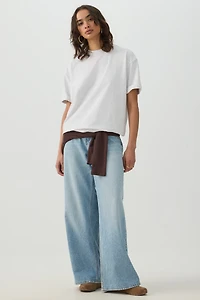 Basic Oversized Crew Neck T-Shirt
