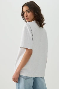 Basic Oversized Crew Neck T-Shirt