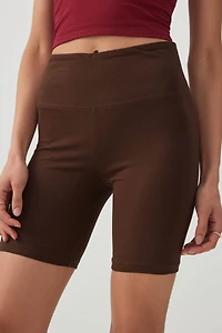 High-Waisted Biker Shorts