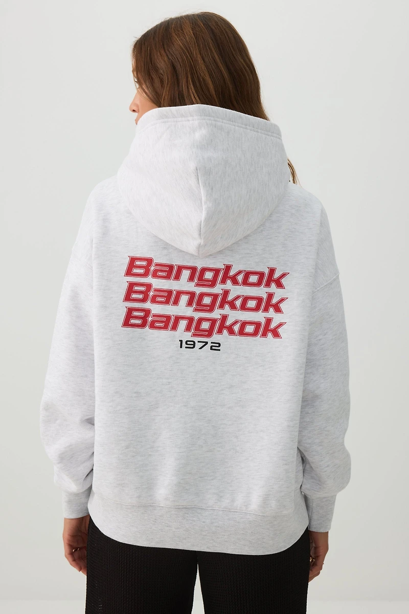 Oversized Graphic Hoodie