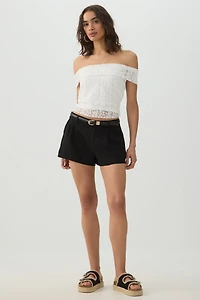 Off Shoulder Lace Top