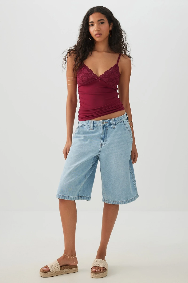 Camisole effet bustier