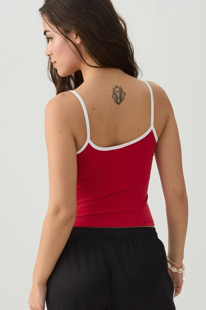Camisole Thailand à bordure contrastée
