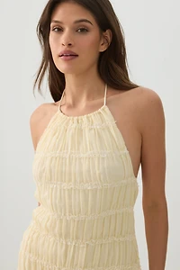 Halter Mini Dress