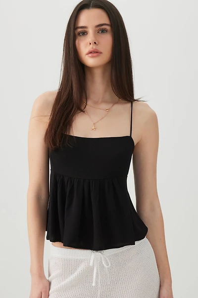 Camisole à dos ouvert