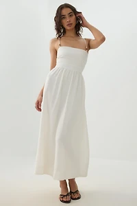 Linen Midi Dress