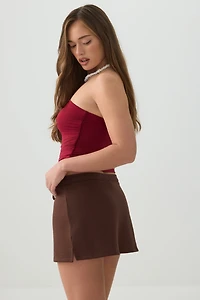 Cotton Jersey Skort
