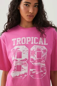 Oversized Graphic PJ T-Shirt