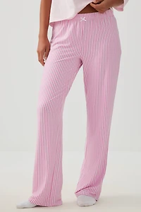 Pantalon de pyjama droit ultradoux imprim