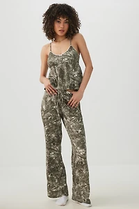Camisole de pyjama gaufrée