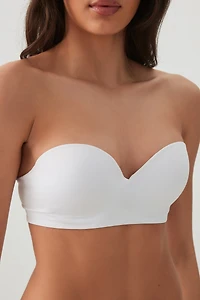 Seamless Strapless Push Up Bra