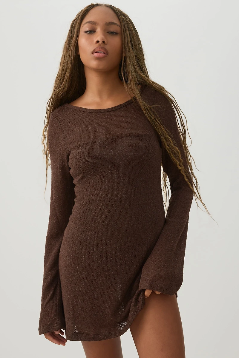 Cache-maillot en tricot