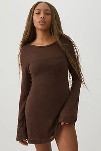 Cache-maillot en tricot