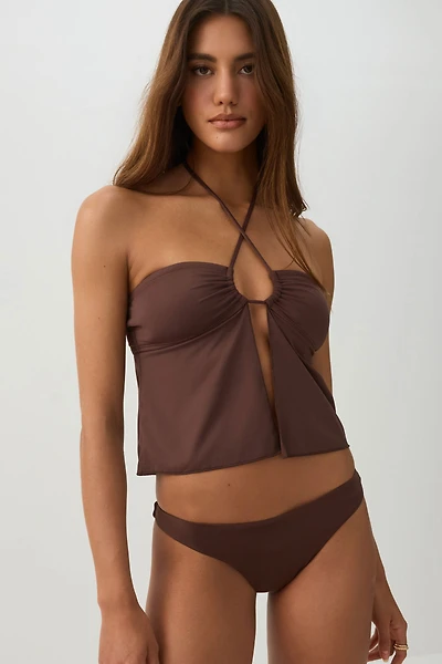 Flowy Bandeau Bikini Top