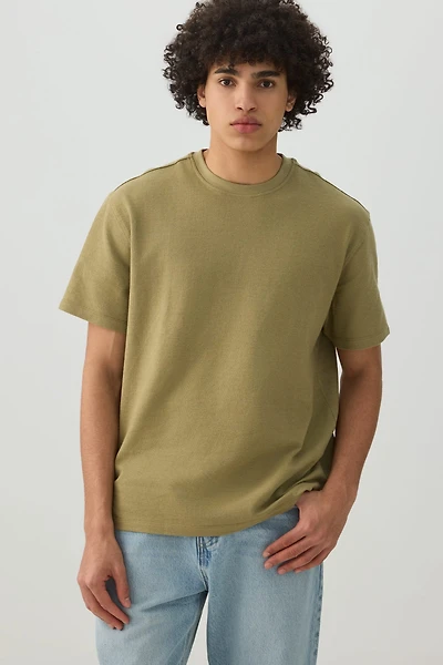 Crew Neck Boxy T-Shirt