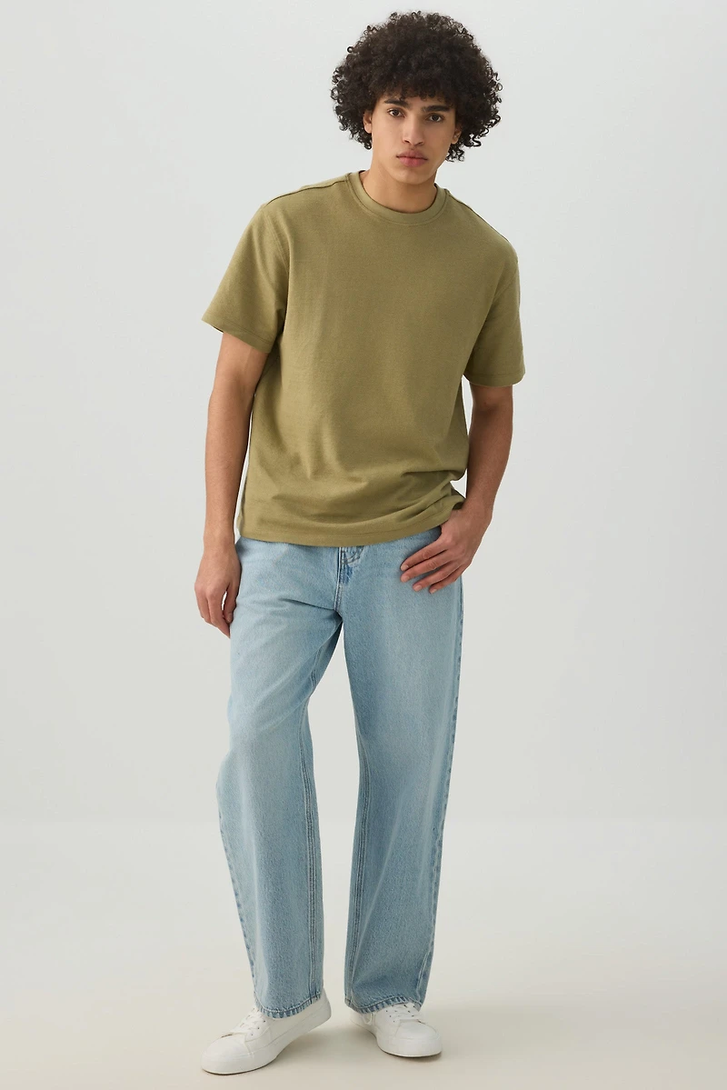 Crew Neck Boxy T-Shirt