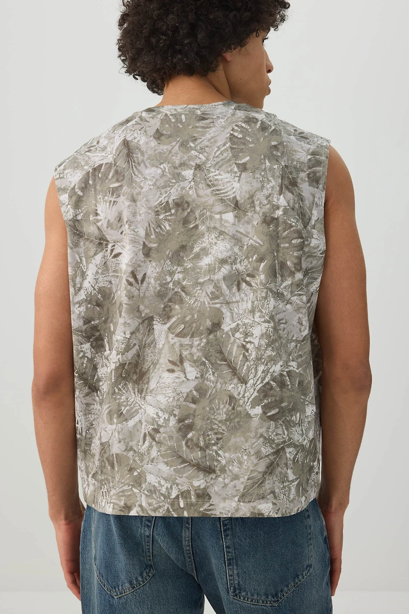 Boxy Graphic Tank