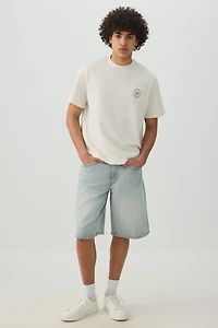 Boxy Graphic Crew Neck T-Shirt