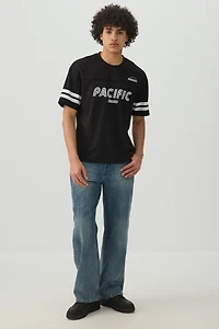 Crew Neck Mesh Sport Top