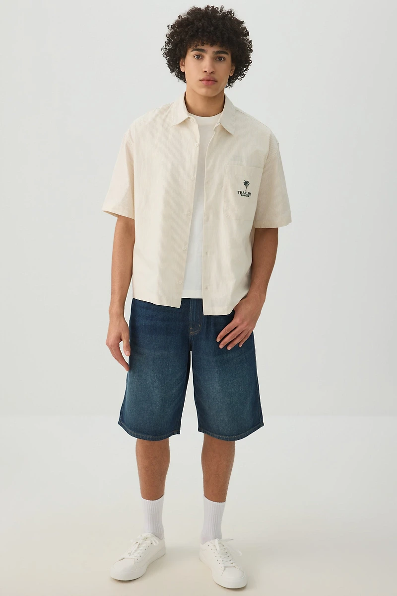 Boxy Short Sleeve Shirt