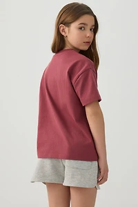 T-shirt ample imprim
