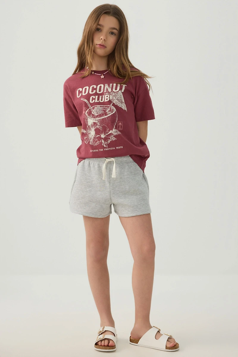 T-shirt ample imprim