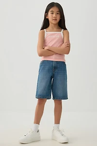 Ringer Knit Tank Top