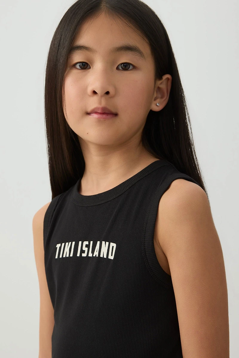 Camisole en tricot graphique