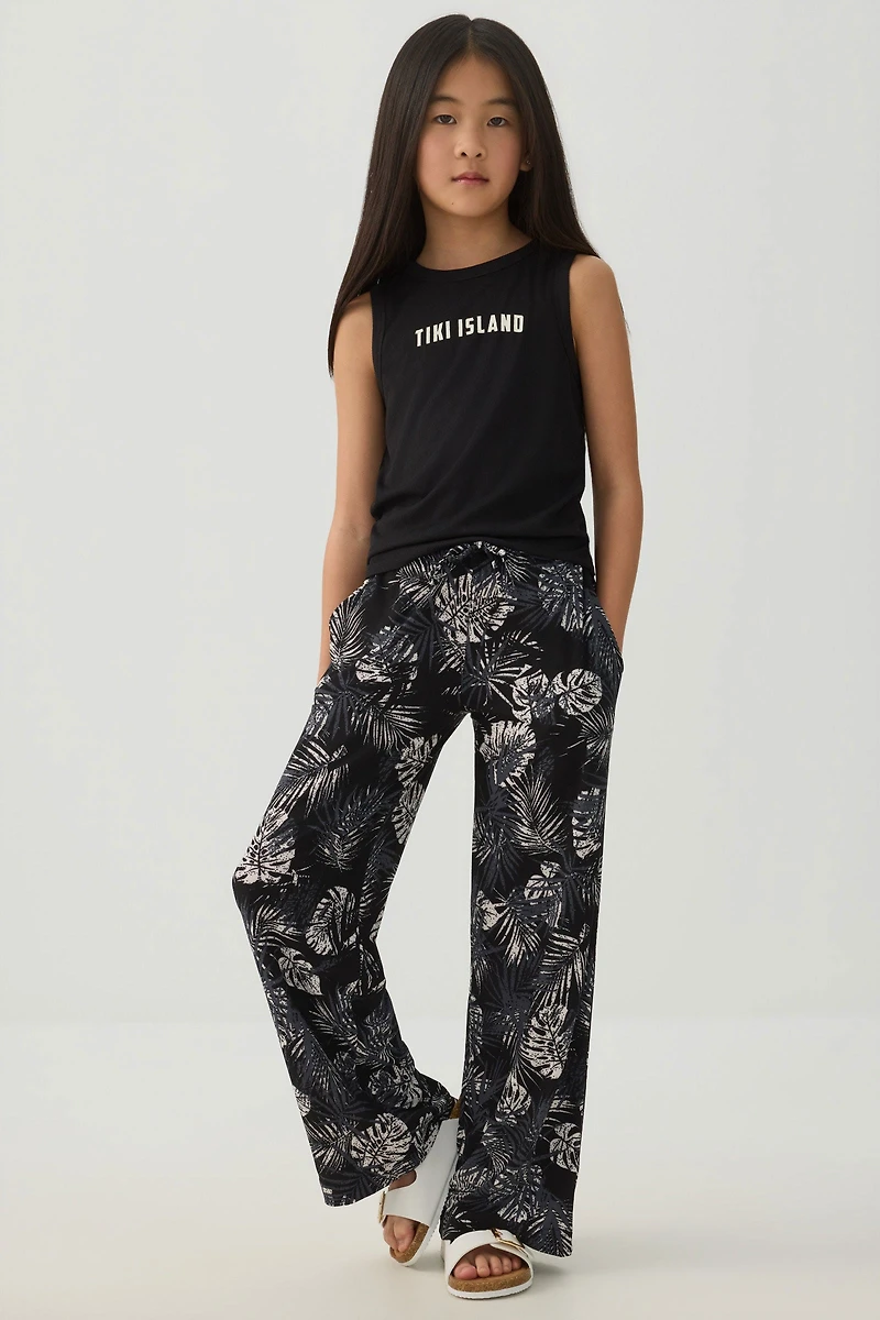 Graphic Knit Tank Top