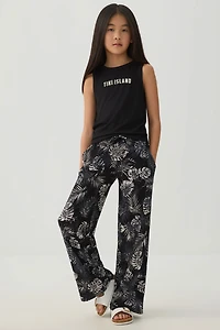 Graphic Knit Tank Top