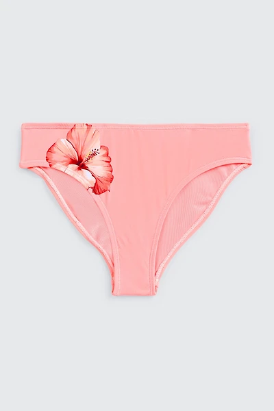 Bas de maillot floral
