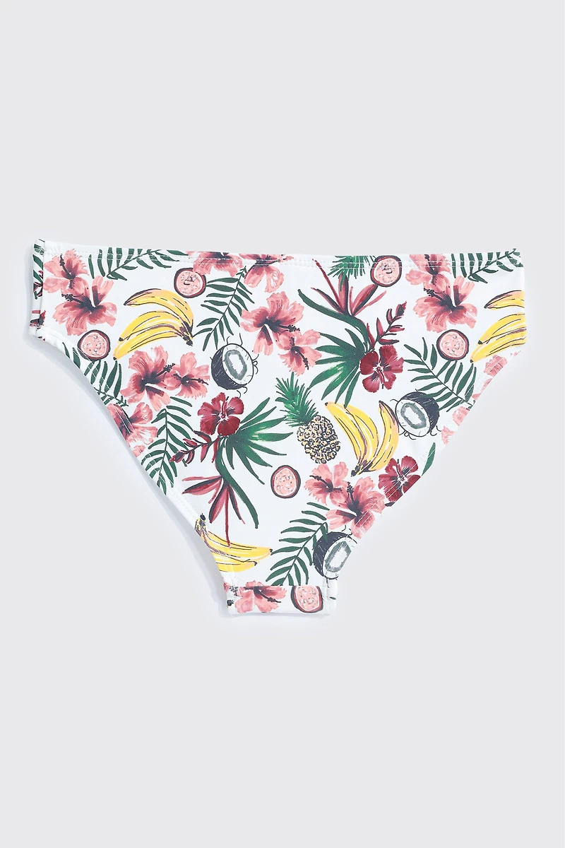 Bas de maillot fruits tropicaux