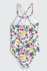 Tropical Fruit One Piece Swimsuit