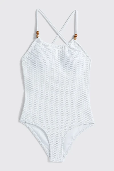 Crochet One Piece Swimsuit