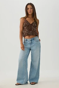 Beaded Halter Top