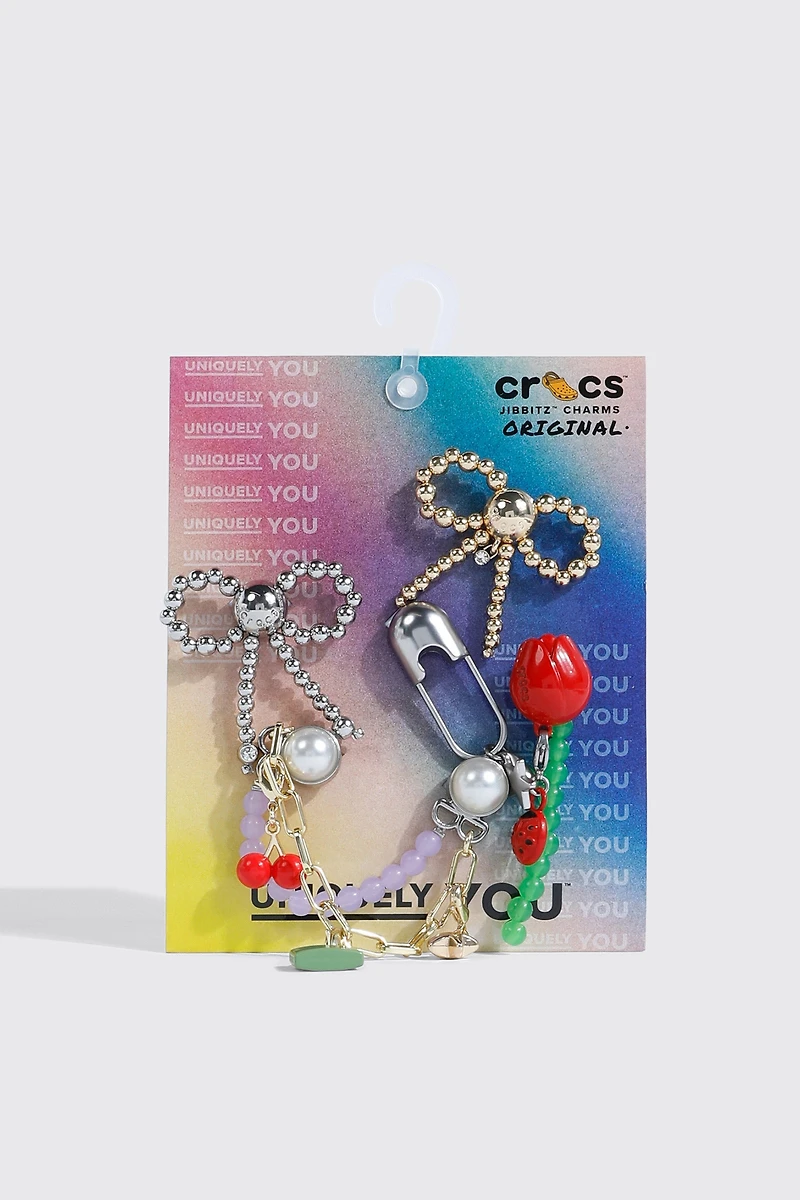5-Pack Meta Icon Jibbitz™ Charms