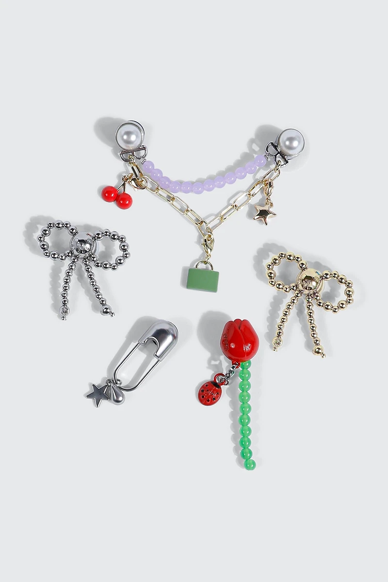 5-Pack Meta Icon Jibbitz™ Charms
