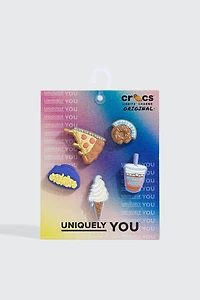5-Pack Funny Food Jibbitz™ Charms
