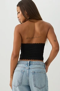Camisole licou en dentelle