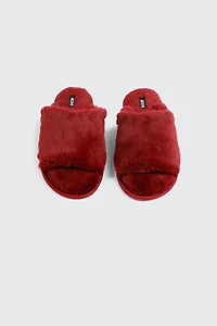 Faux Fur Slippers