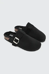 Faux Suede Clogs