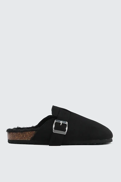 Faux Suede Clogs