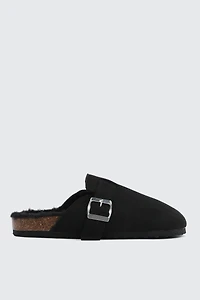 Faux Suede Clogs