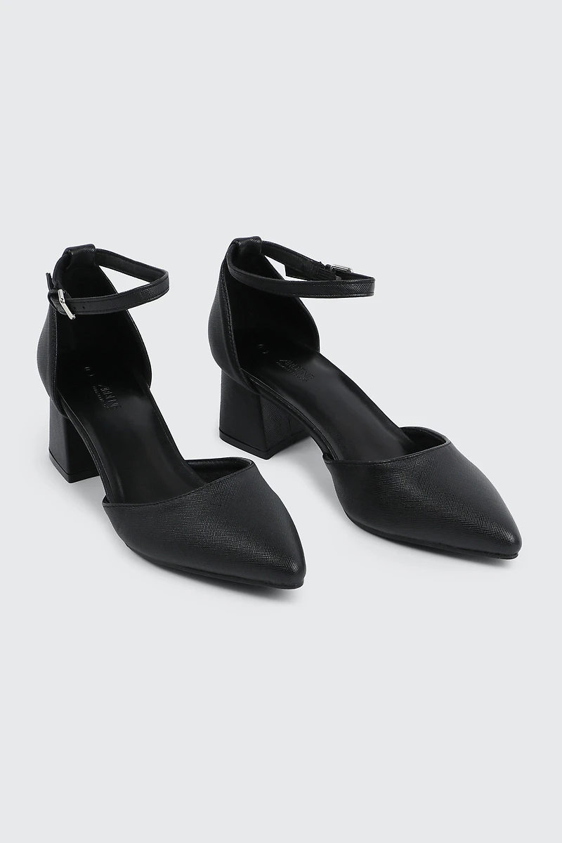 Block Heel Pumps