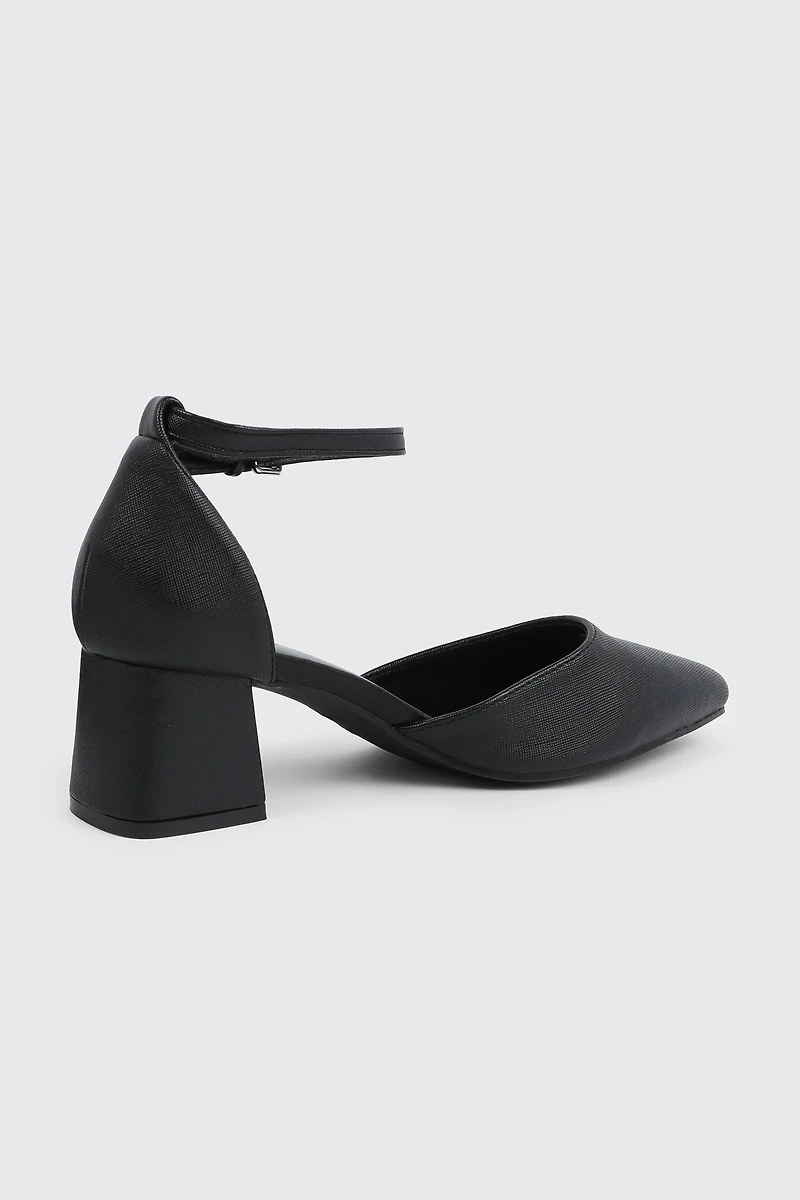 Block Heel Pumps
