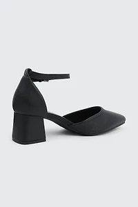 Block Heel Pumps